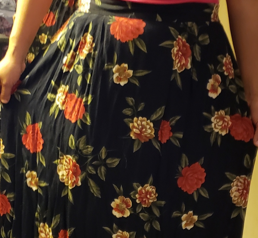 Floral skirt